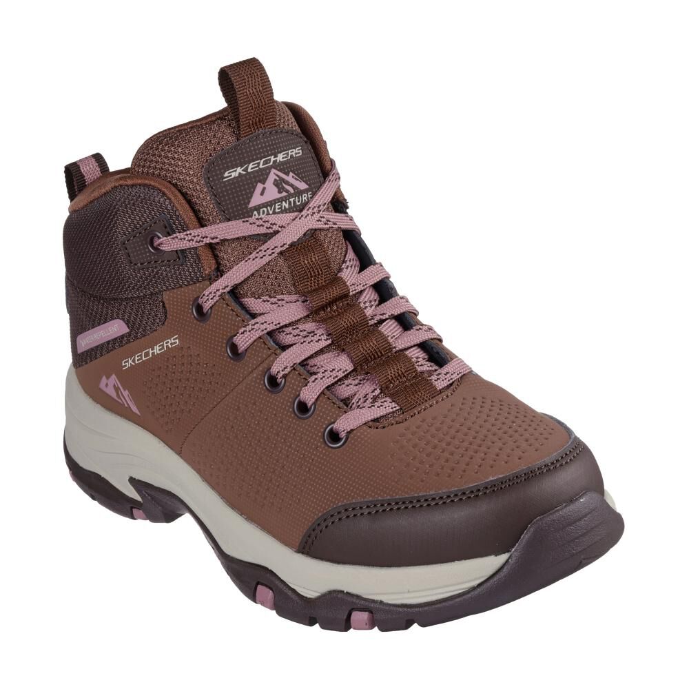 Bot&iacute;n Outdoor Mujer Skechers Trego - Trail Kismet Cafe Water Repellent image number 0.0