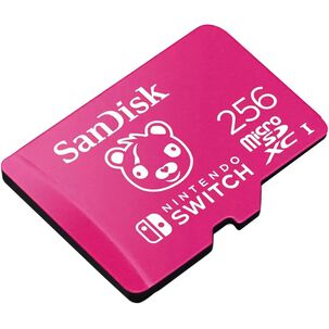 Tarjeta Microsd Sandisk Para Nintendo Switch 256gb Fortnite