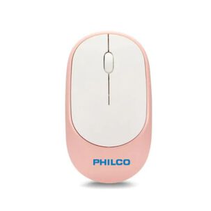 Mouse Rosado Silencioso Inalámbrico Pro Philco