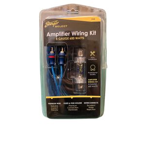 Kit De Cables Instalacion Stinger Ssk8 De 8 Gauge