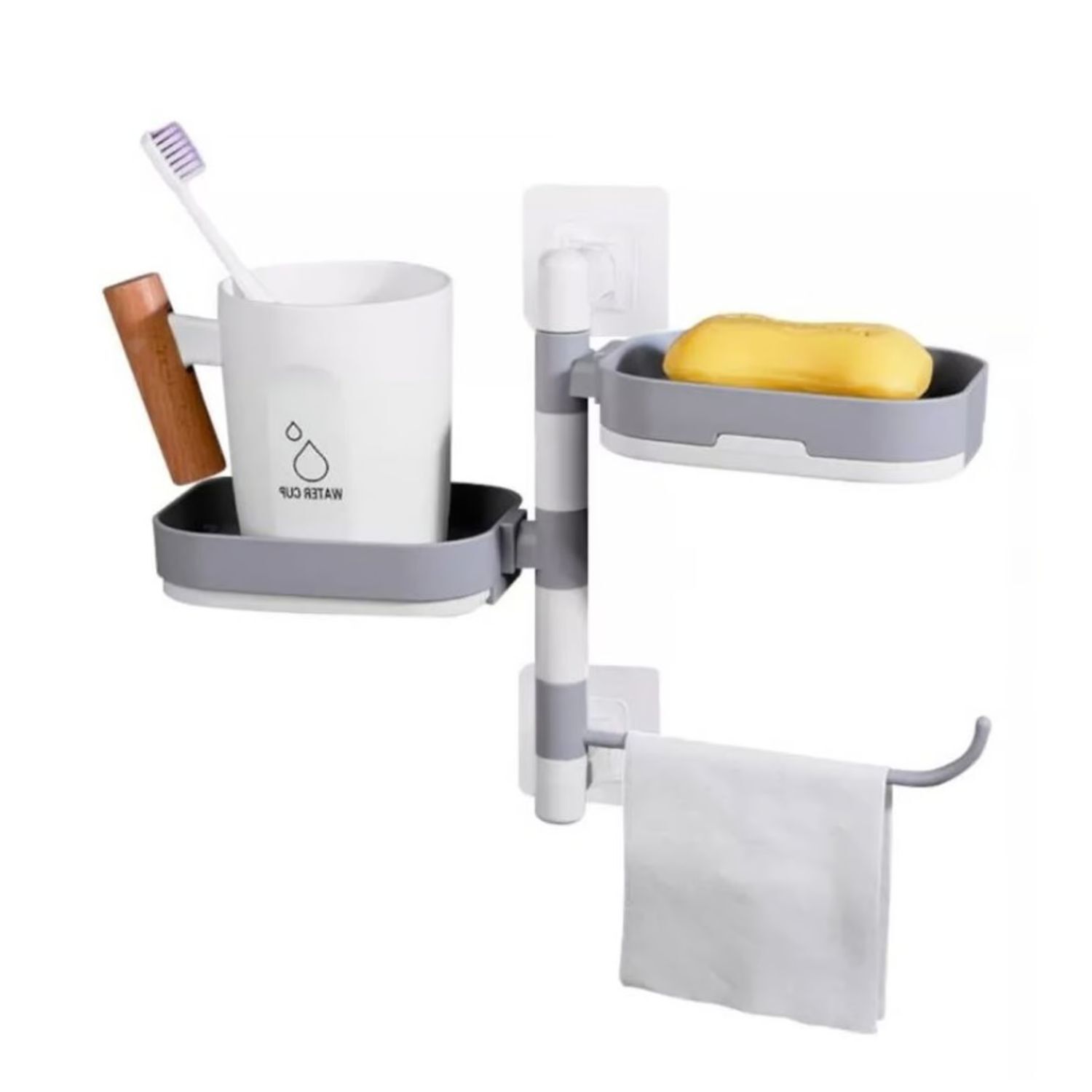 Estante Jabonero Ducha Esquinero Ajustable Organizador Ba&ntilde;o image number 1.0