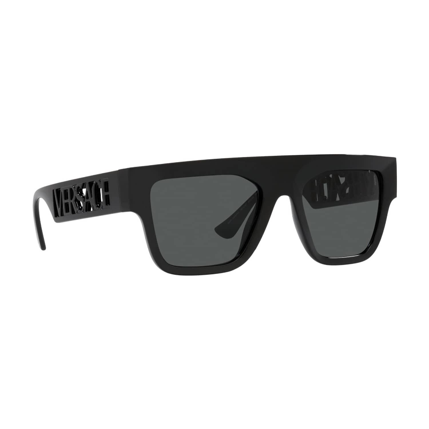 Lentes De Sol 90s Vintage Logo Negro Versace image number 11.0