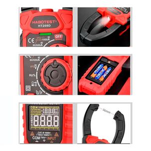 Pinza Amperimétrica Digital De Rango Automático