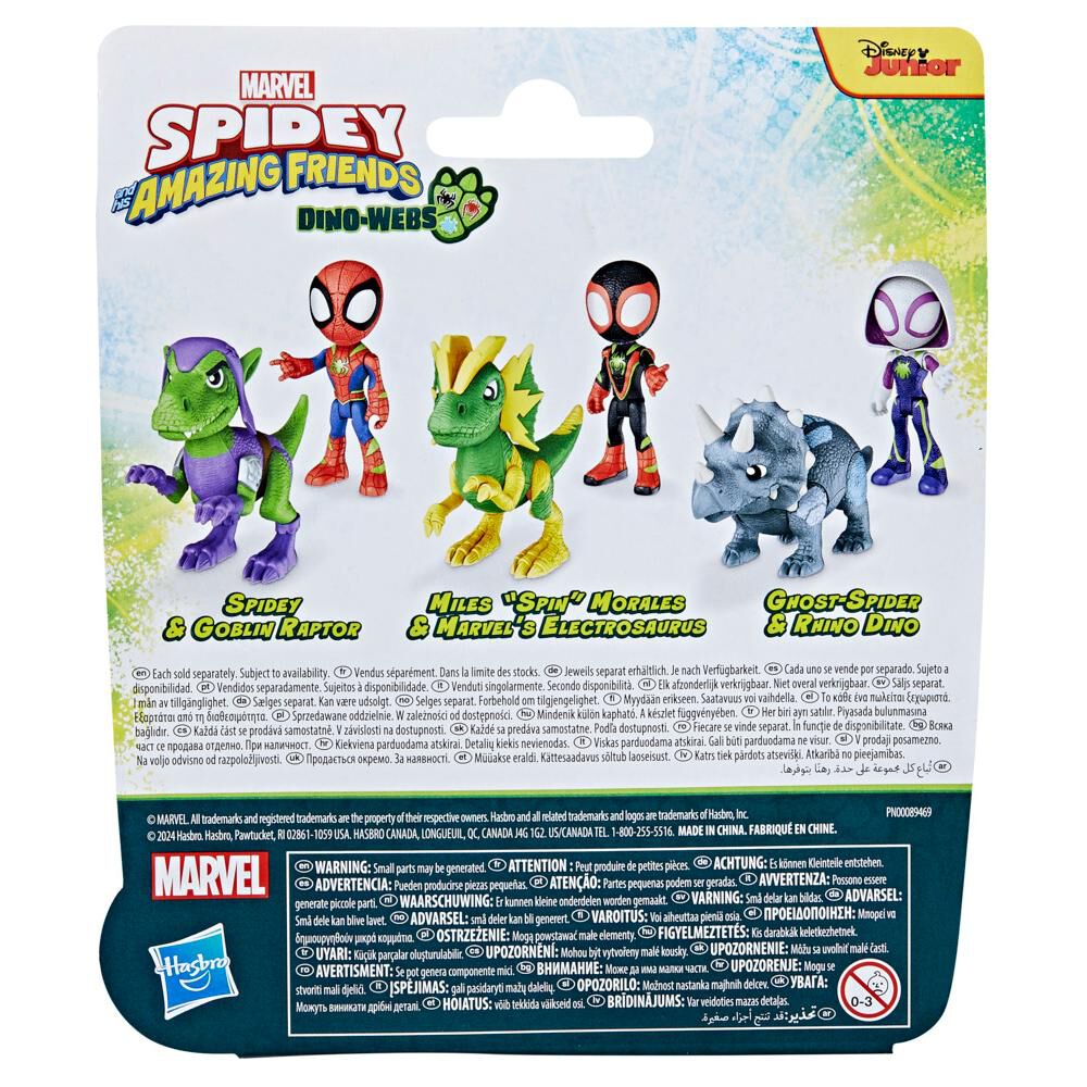 Figura De Acción Spidey And His Amazing Friends Hero Dino Webs Fig Ast image number 3.0