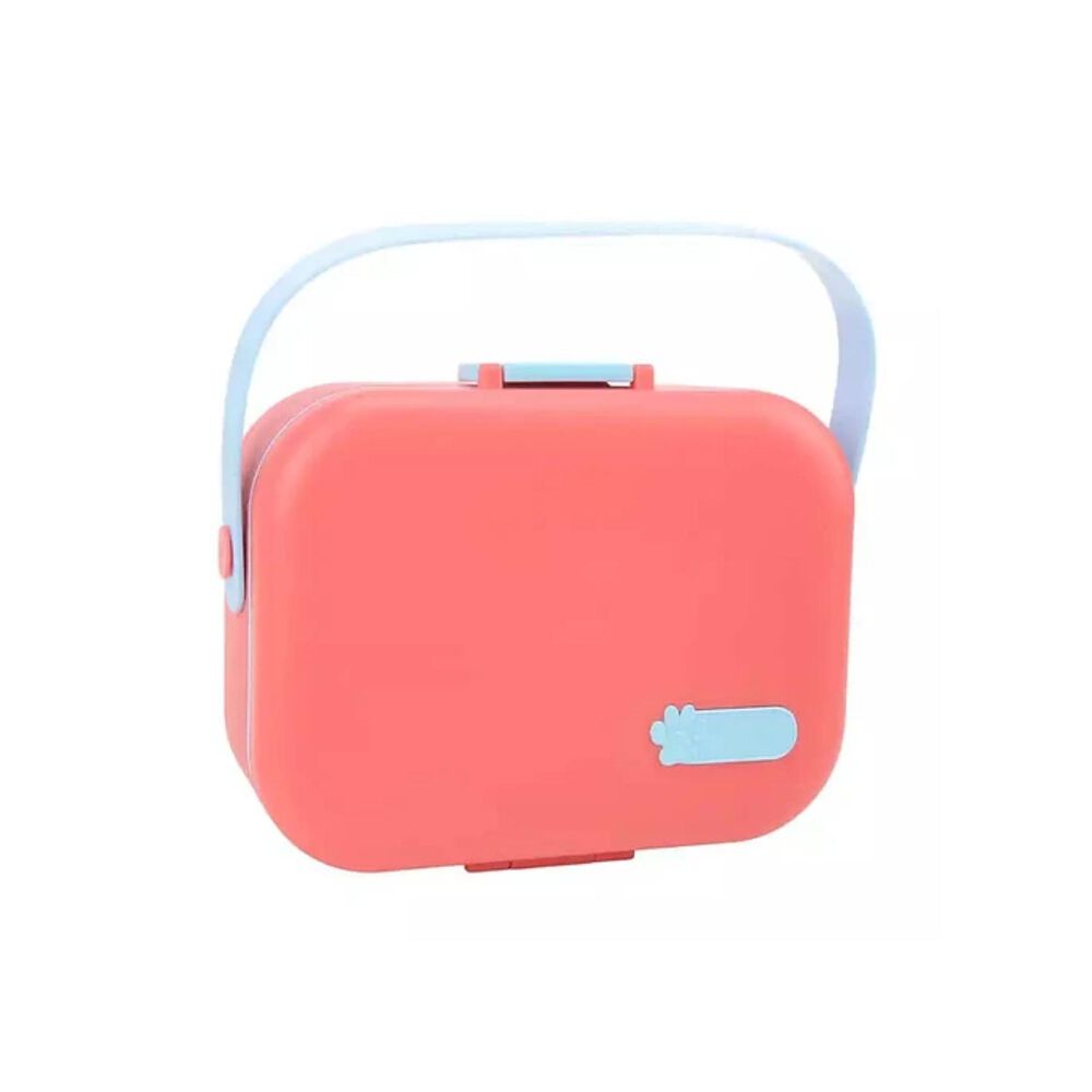 Plato Lonchera Comida Y Agua Portatil Perros Gatos Mascotas image number 0.0