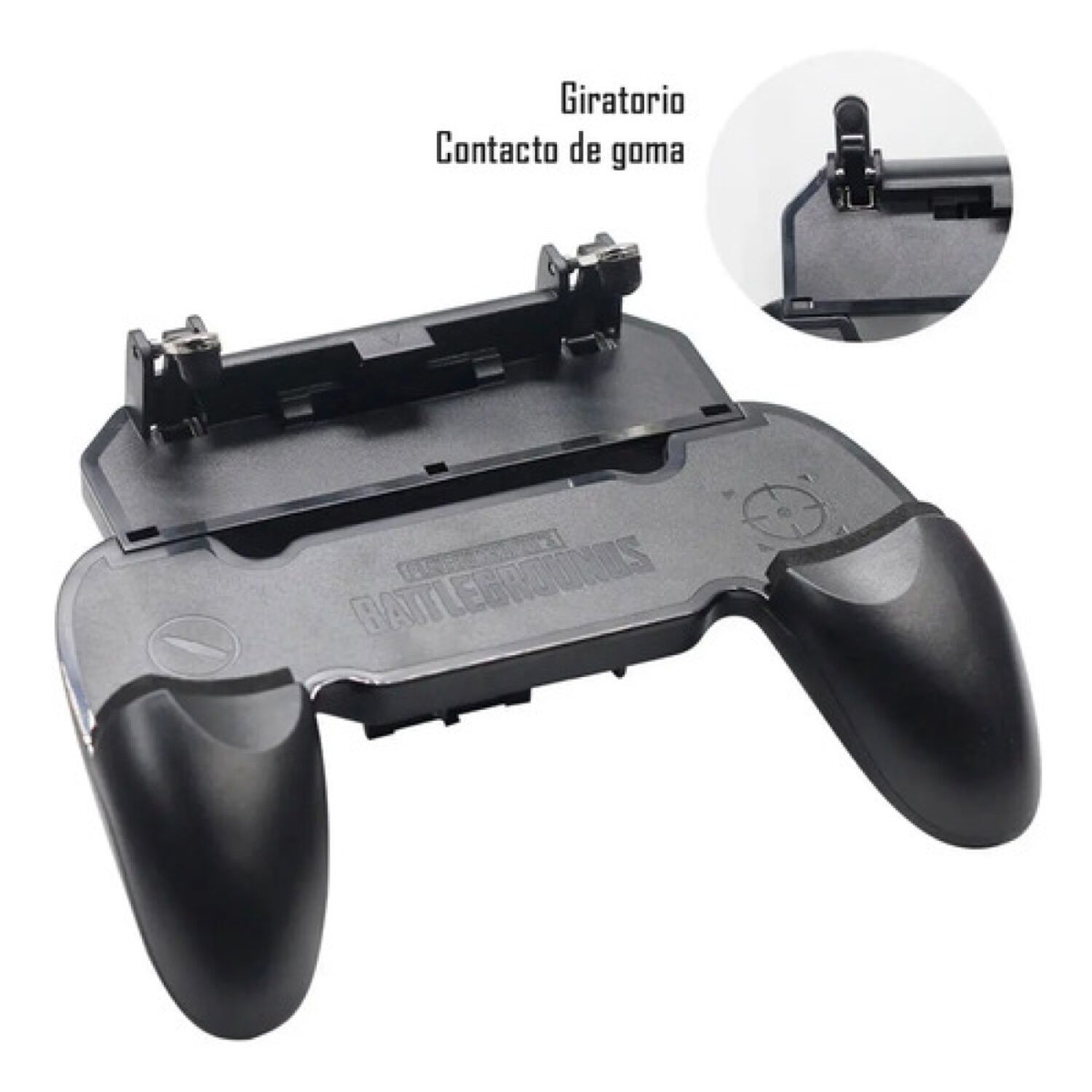 Gamepad Gatillos Joystick Para Android Y Iphone Negro image number 3.0