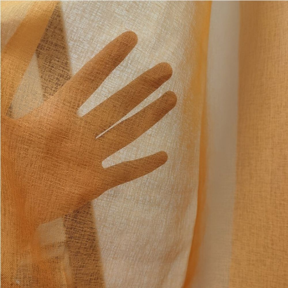 Pack De Visillos En Degrade Tela Tipo Velo Medida 140cm X 230cm Color Burdeo image number 1.0