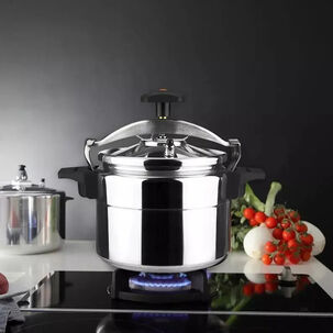 Olla Presi&oacute;n Alumax Marmicoc De Aluminio 6 Litros