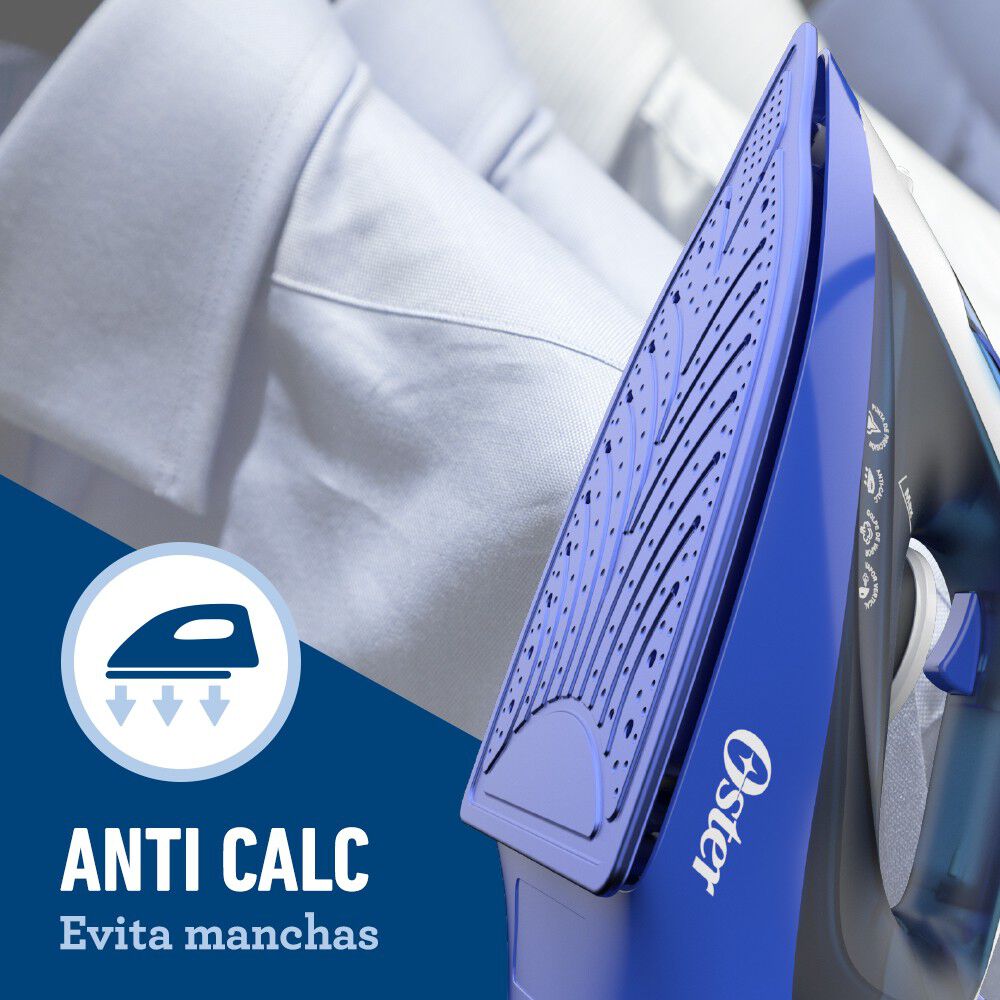 Plancha De Vapor Oster Con Base Antiadherente Gcstbs6003 image number 1.0