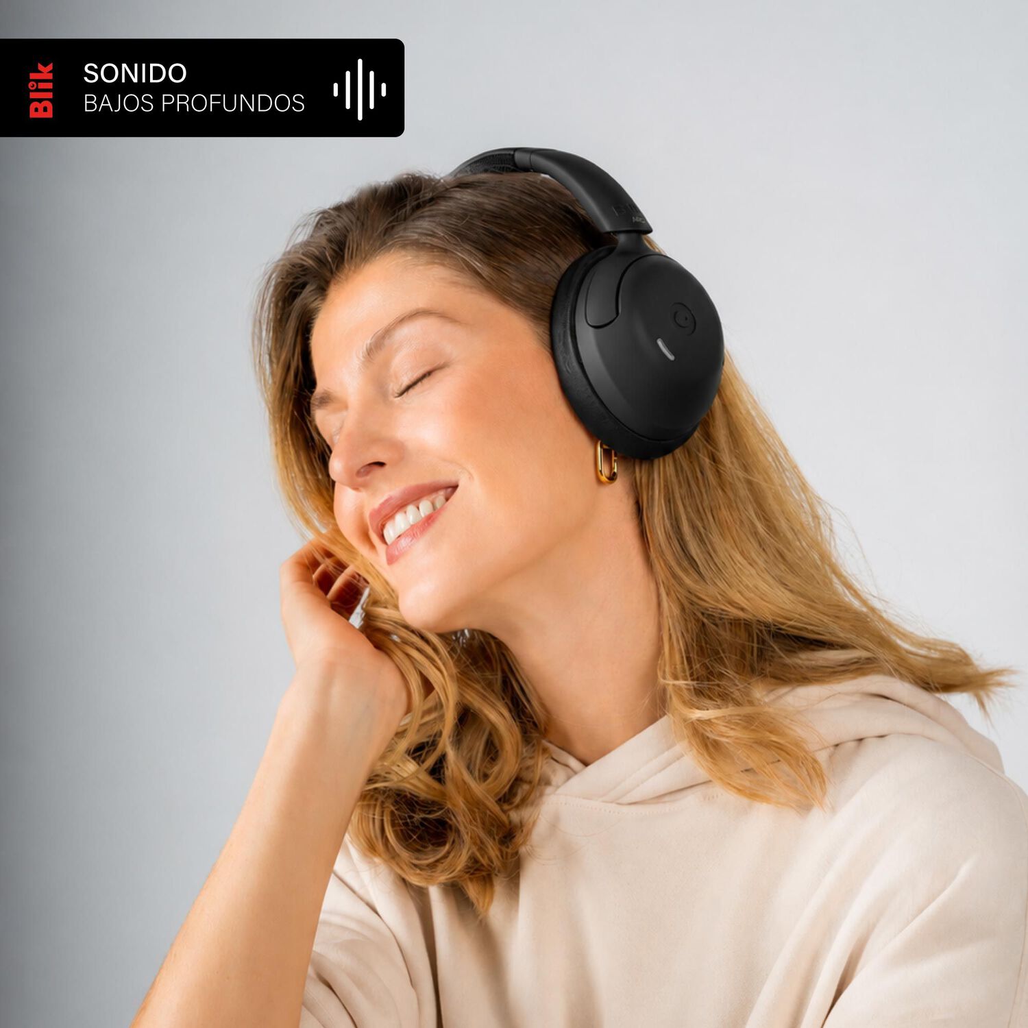 Aud&iacute;fonos Bluetooth Blik SOUL950-BLK image number 3.0