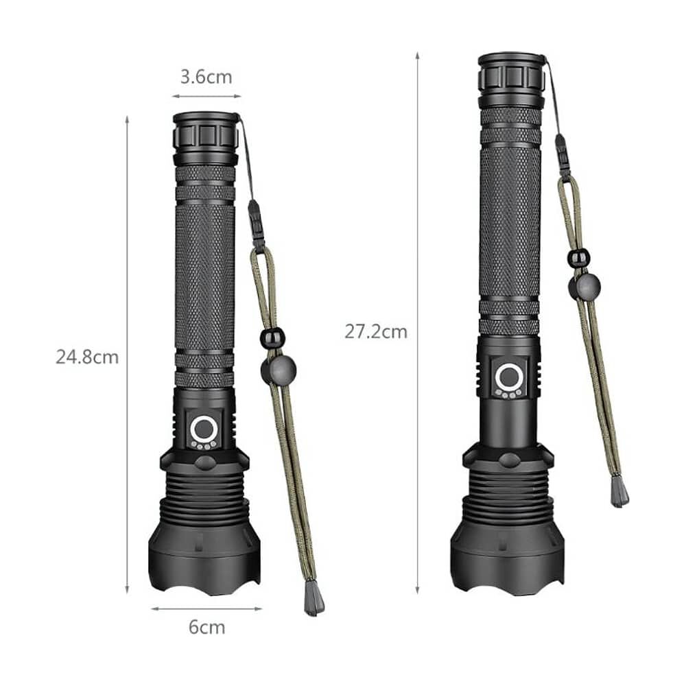 Linterna Led 50w Tactica Recargable Usb image number 3.0