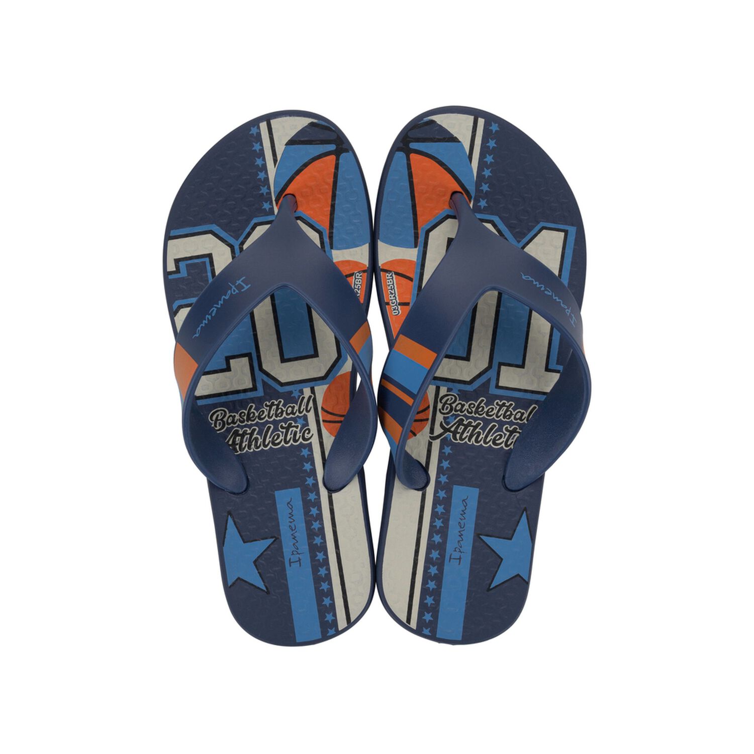 Sandalia Infantil Azul Deck City Ipanema image number 0.0