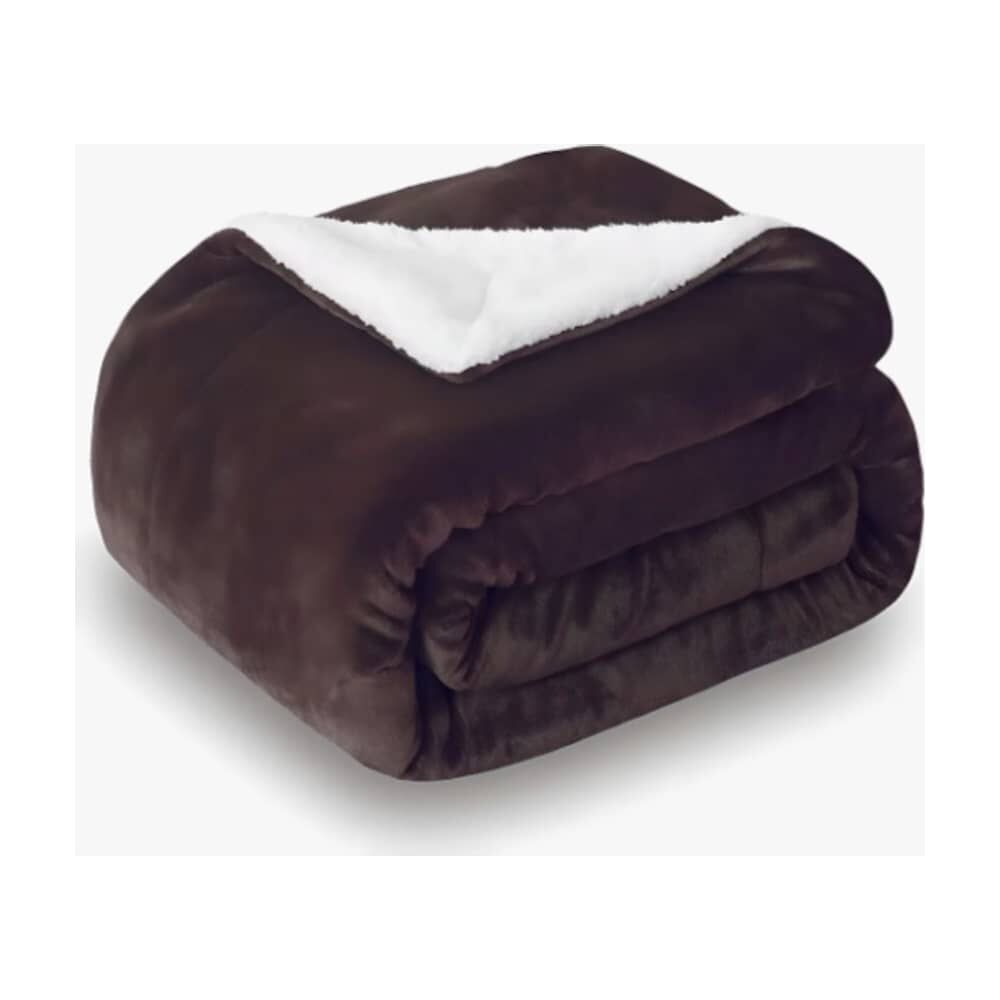 Frazada Con Chiporro Caf&eacute; image number 0.0