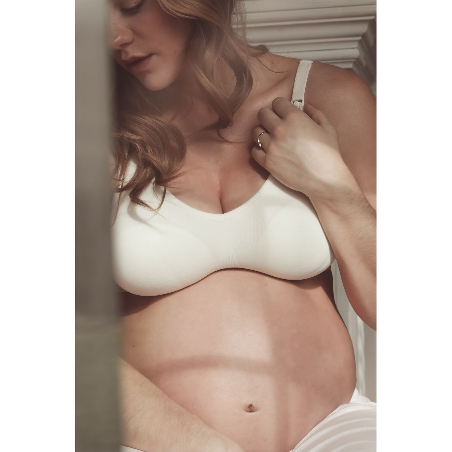 Sosten Lactancia Body Silk Seamless Blanco image number 2.0