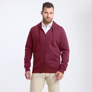 Poler&oacute;n Liso Regular Cuello Alto Con Capucha Hombre Herald