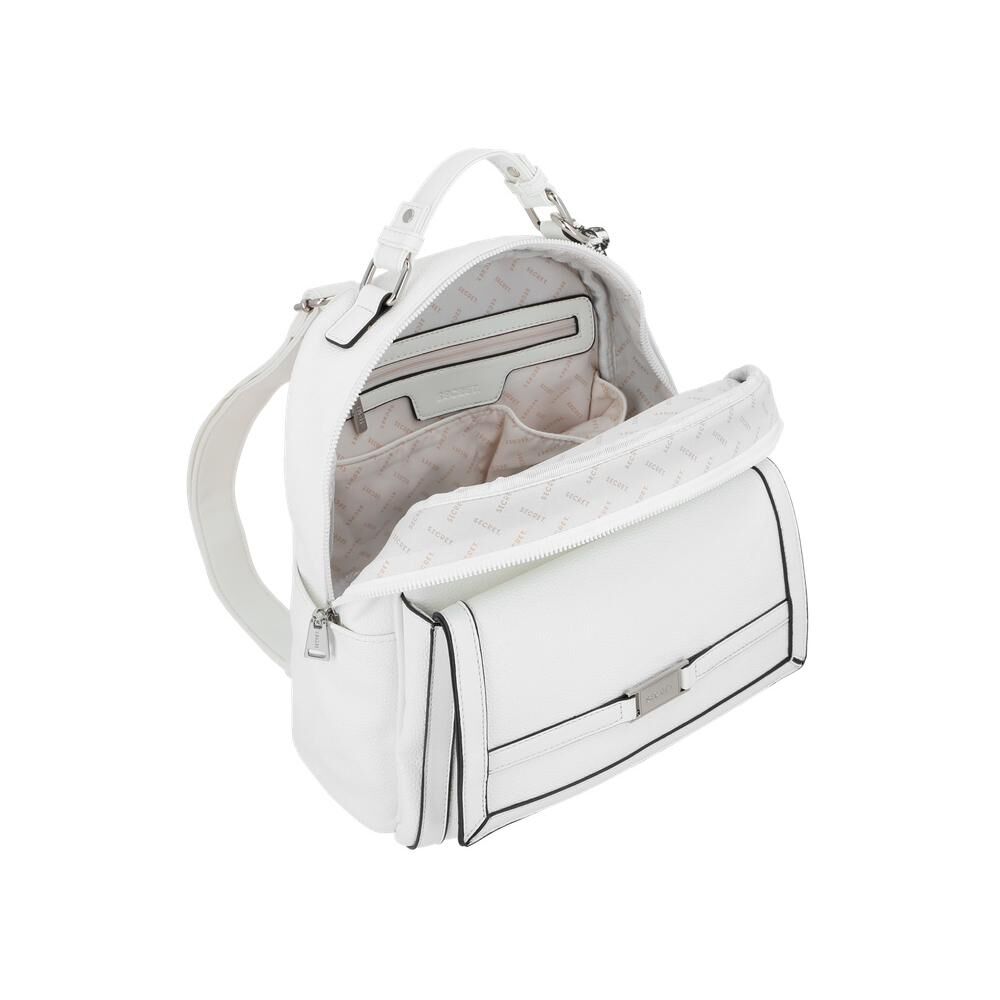 Mochila Secret Olbia Sc6 M Blanco image number 3.0