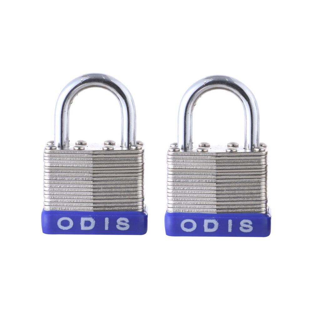 Pack 2 Candados Odis Laminado 40mm - Llaves Iguales image number 0.0