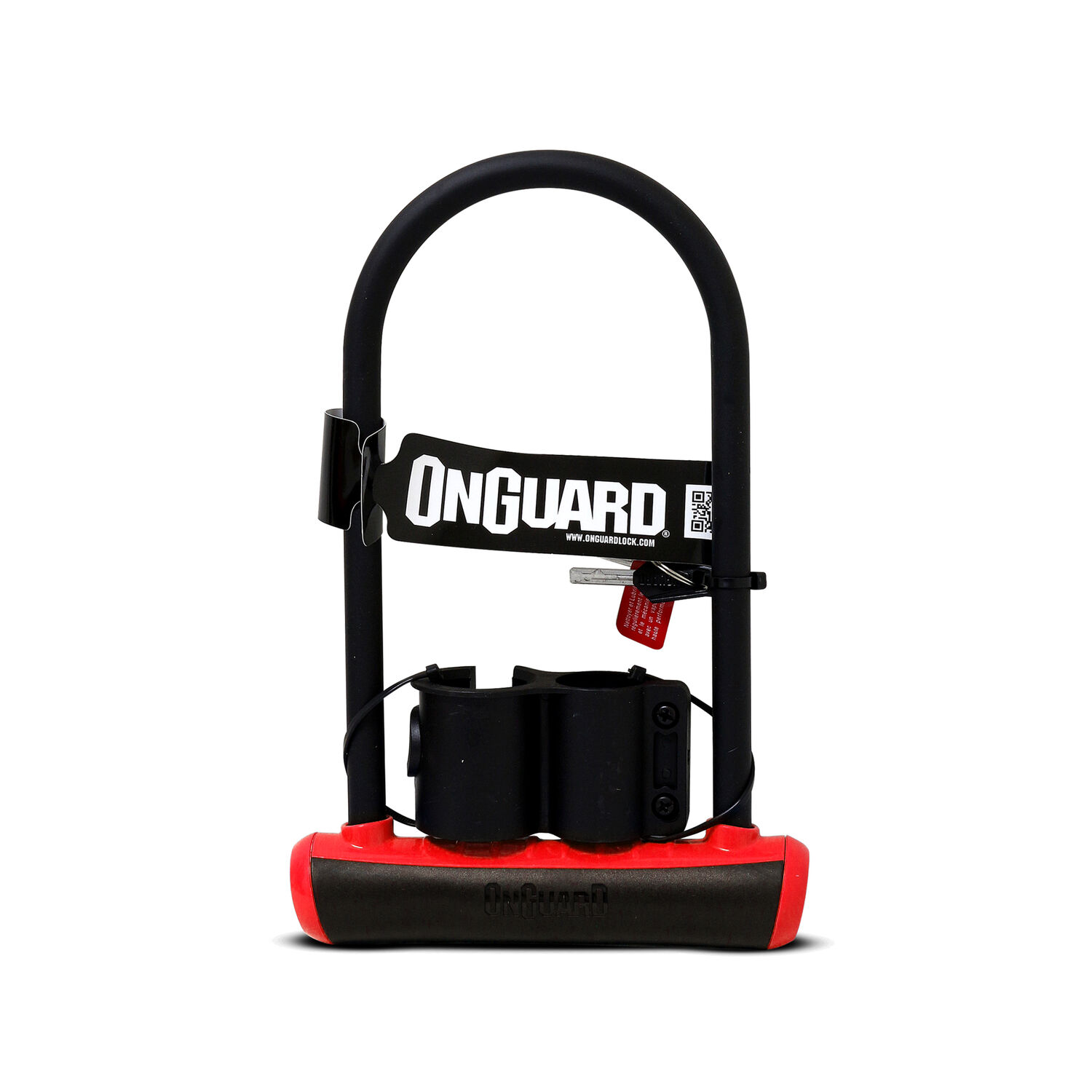 Candado On Guard U-lock Ns Std 115x230mm Rojo image number 0.0