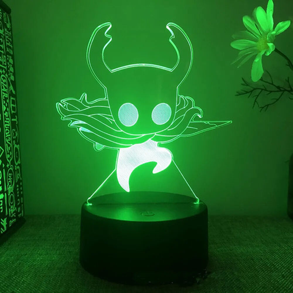 Lámpara Visual 3d Hollow Knight Luces image number 4.0