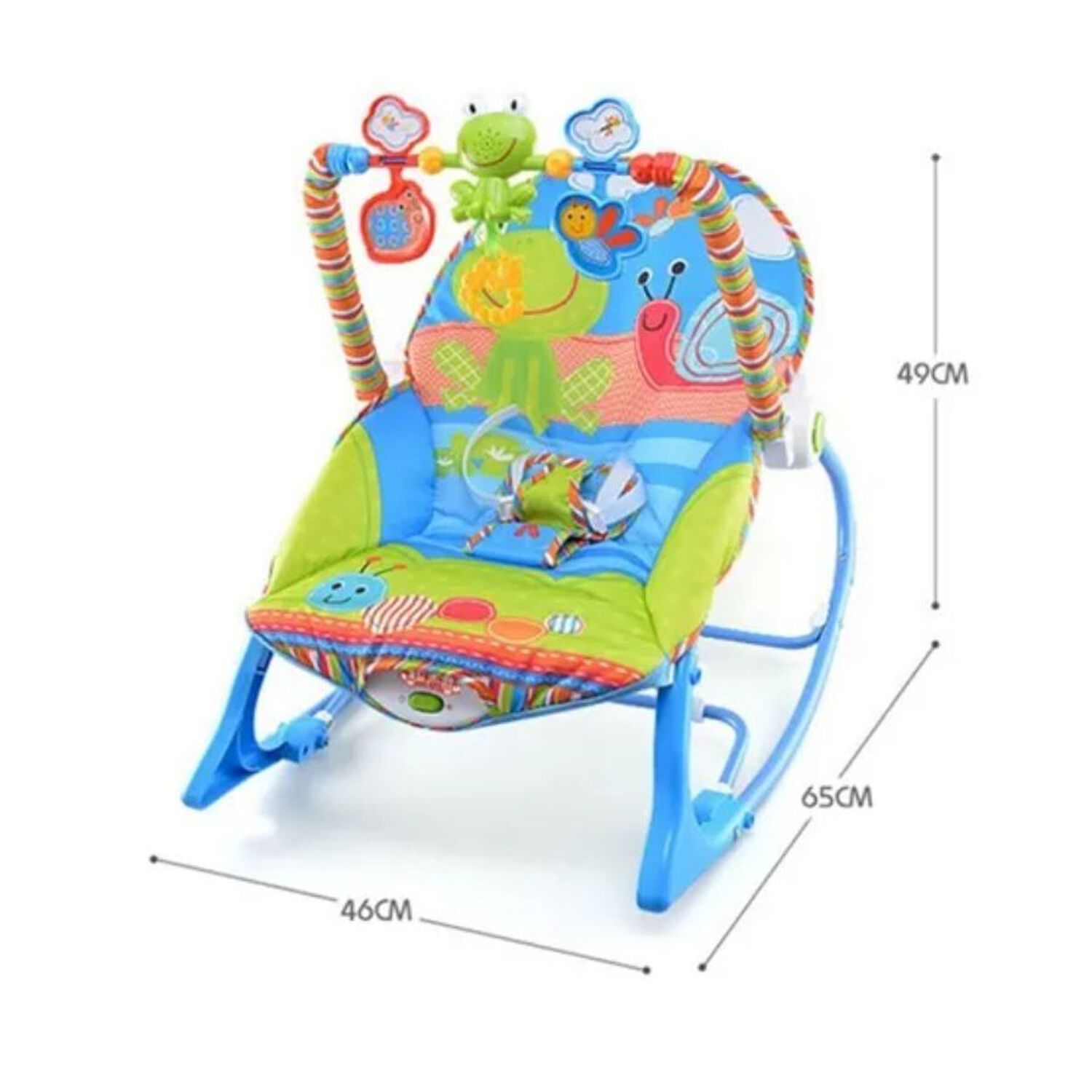 Silla Mecedora Musical Para Bebe 3 En 1 image number 1.0