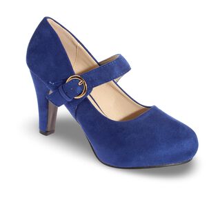 Zapato Taco Azul V&iacute;a Franca Art. 5h6863blue