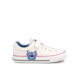 Zapatilla Niña Bubblegummers Stitch Blanco