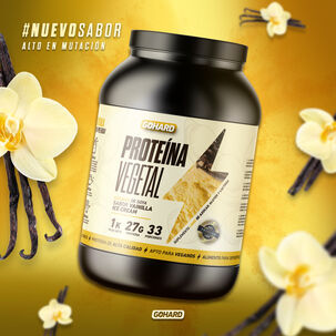 Proteína Vegetal Soya Gohard 1kg Sabor Vainilla Ice Cream