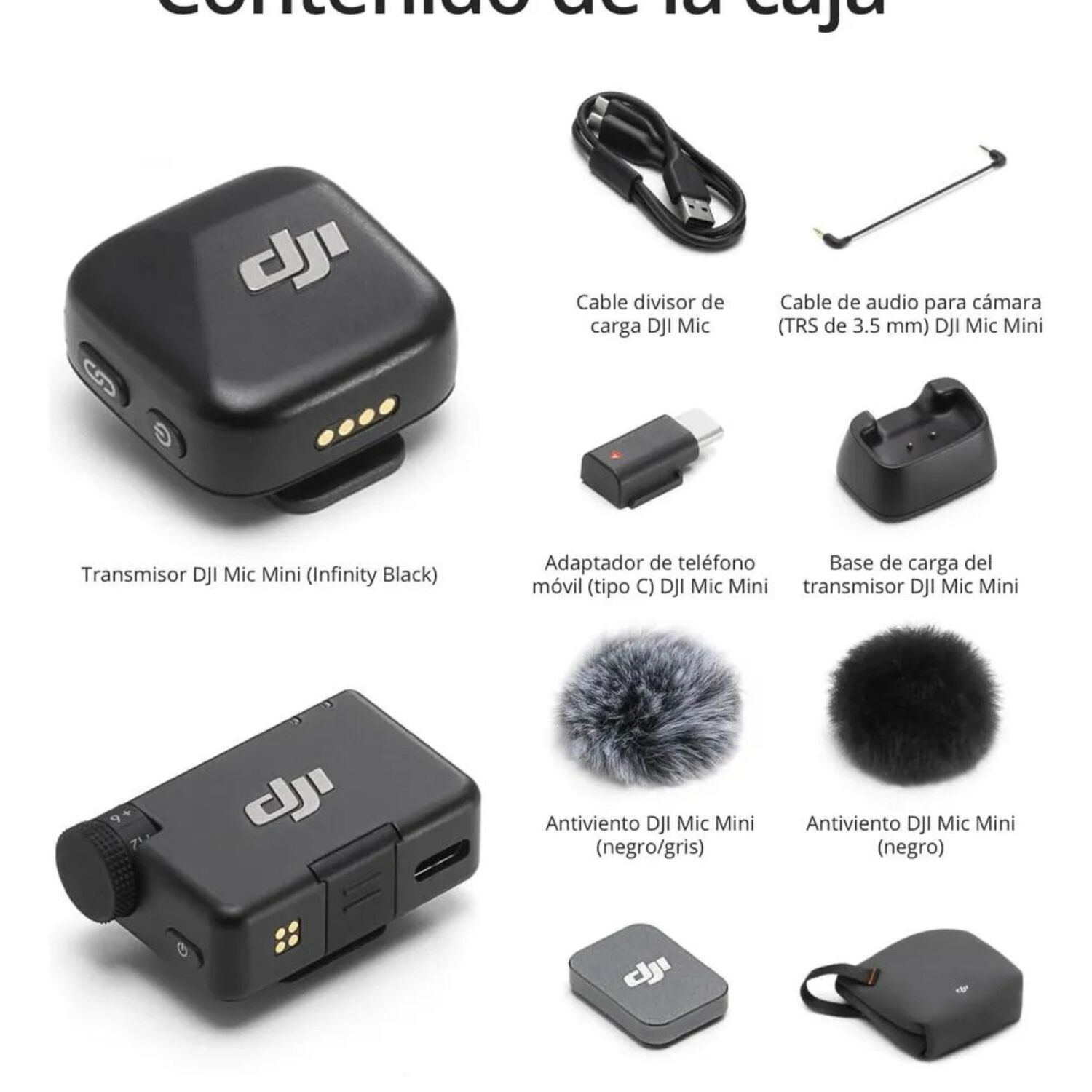Dji Mic Mini (1 Tx + 1 Rx) | 1 Microfono Y Base De Carga image number 5.0
