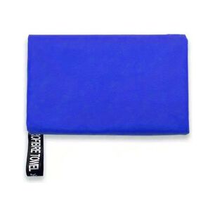 Set 3 Toallas Ba&ntilde;o Viaje Microfibra Secado R&aacute;pido Azul