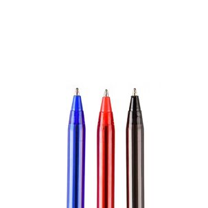 Pack X 4 Blister 5 Bolígrafos 1.0mm 2 Azul 2 Negro 1 Rojo Torre