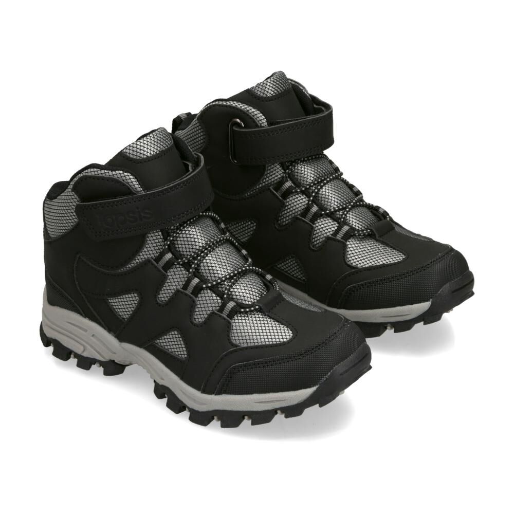 Zapatilla Infantil Ni&ntilde;o Topsis Black image number 1.0