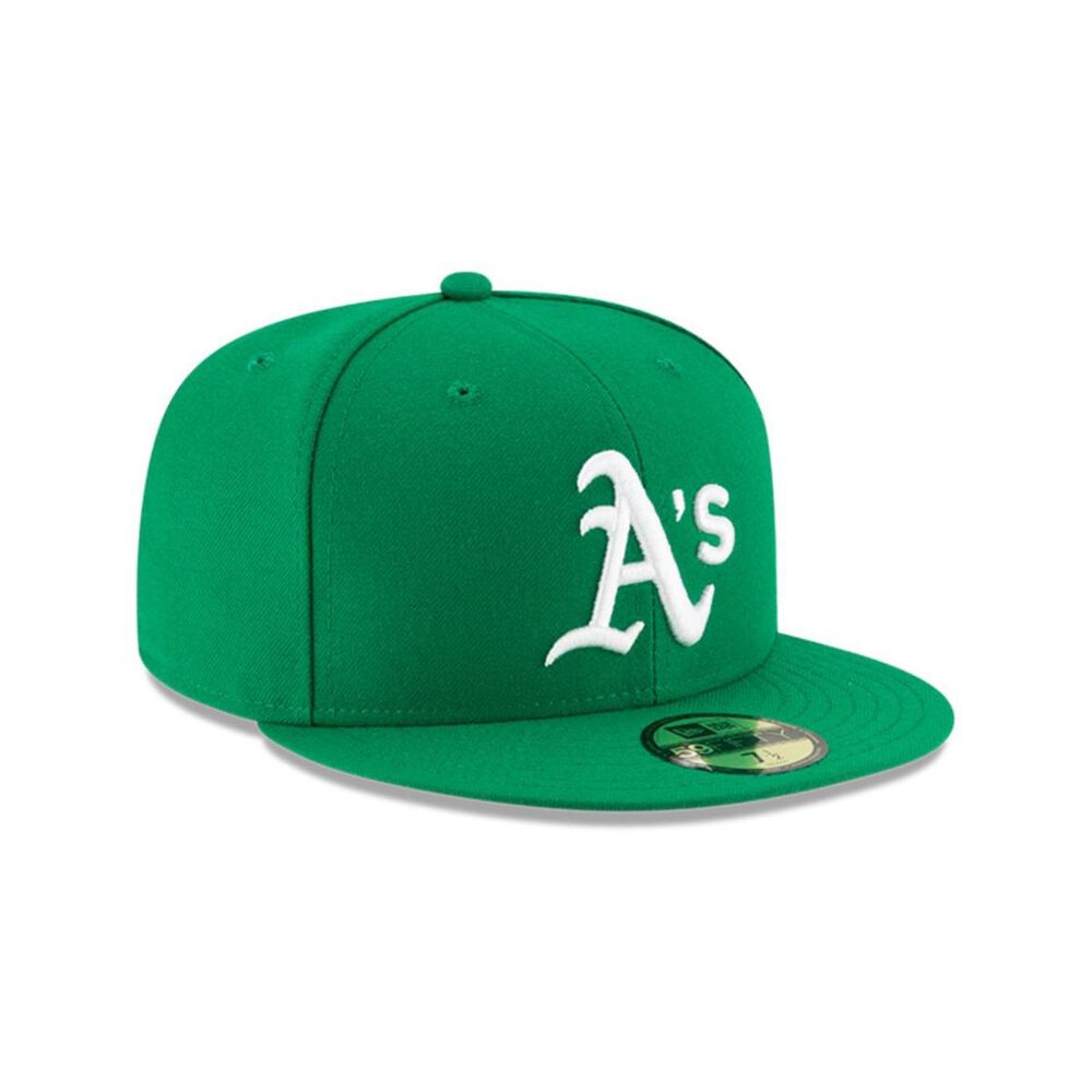 Gorra 59fifty Oakland Athletics Mlb Acperf Verde New Era image number 1.0