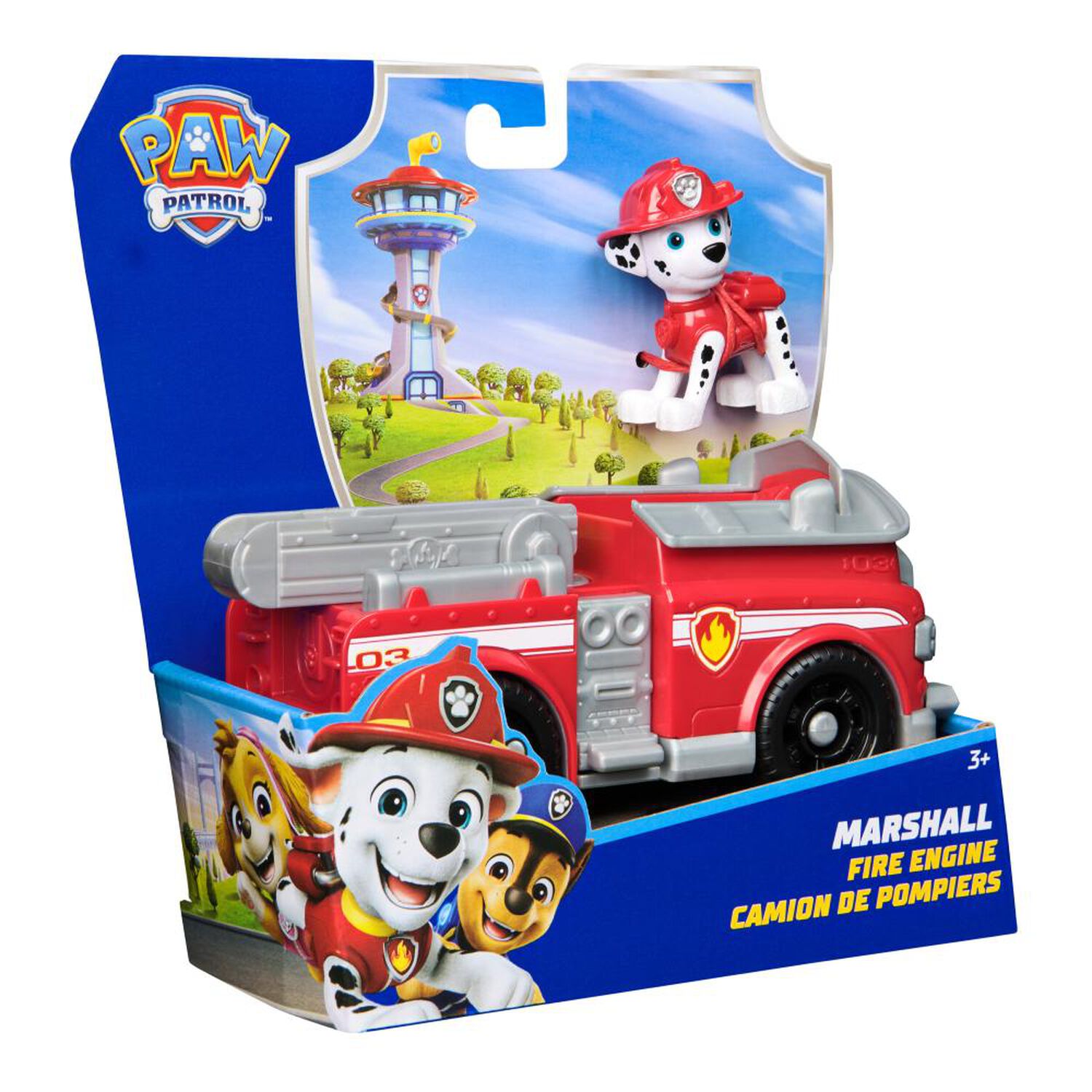Auto De Juguete Paw Patrol Marshall image number 0.0