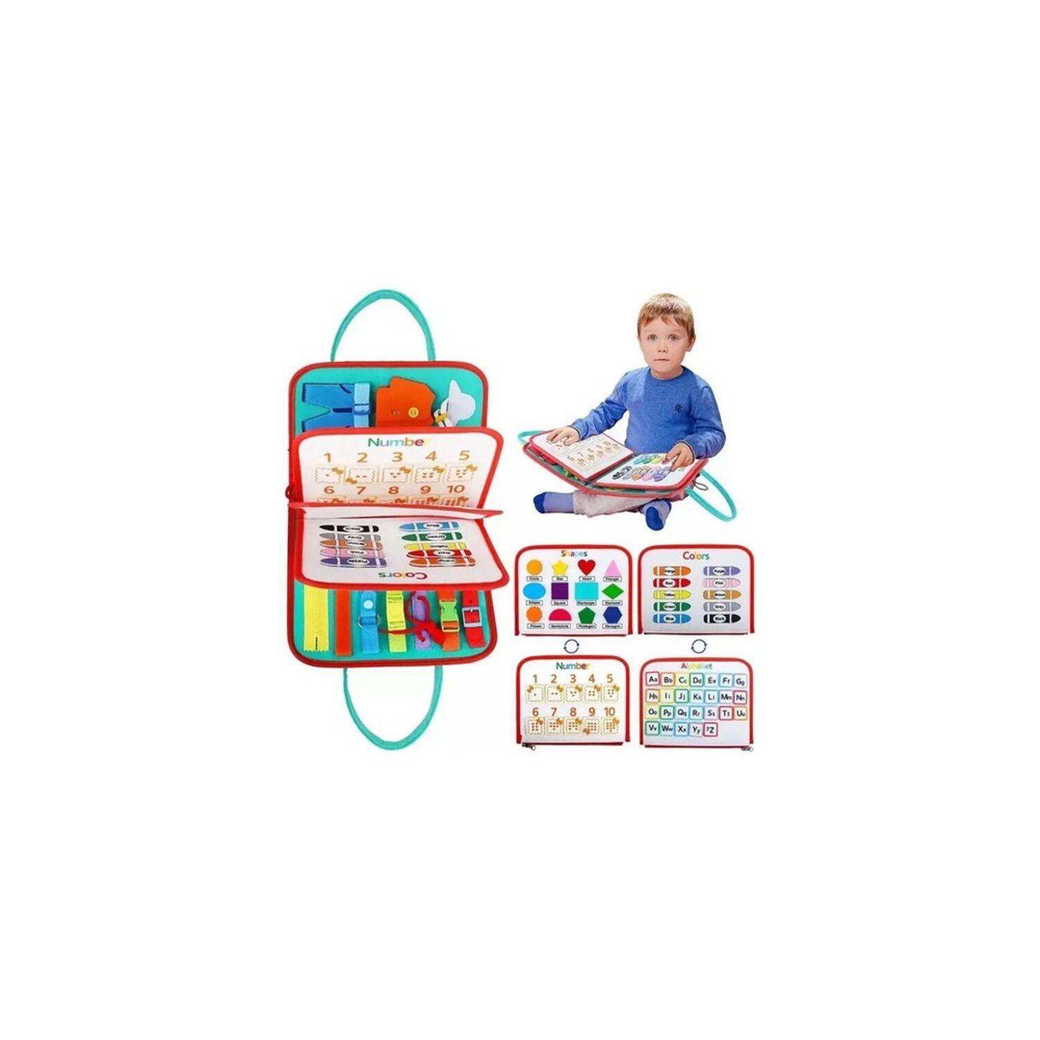 Libro Sensorial Educativo E Interactivo image number 15.0