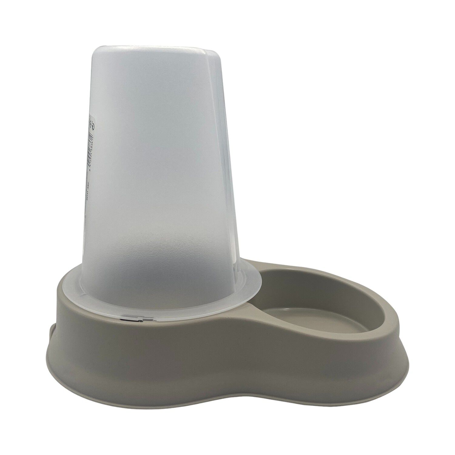 Dispensador Mascota Agua Y Comida 0,65 L Beige Plastiken image number 2.0
