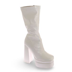 Bota Taco Blanco V&iacute;a Franca Art. 5xzn615bwhite