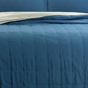 Cubrecama De Algodón Bordado King