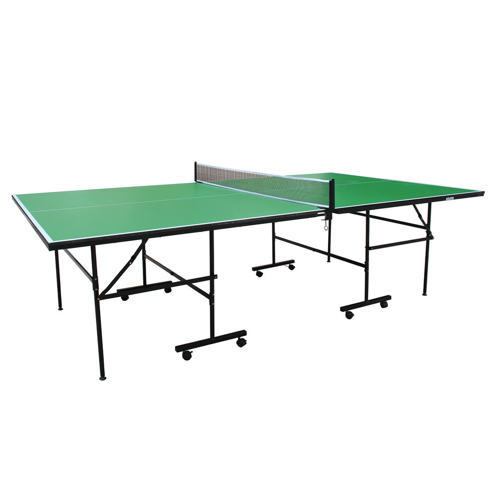 Mesa De Ping Pong Plegable Avanzada Verde image number 0.0