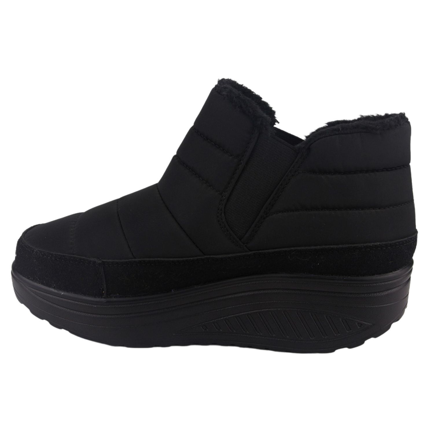 Botin Funway Mujer Tija-36 Negro Casual image number 1.0