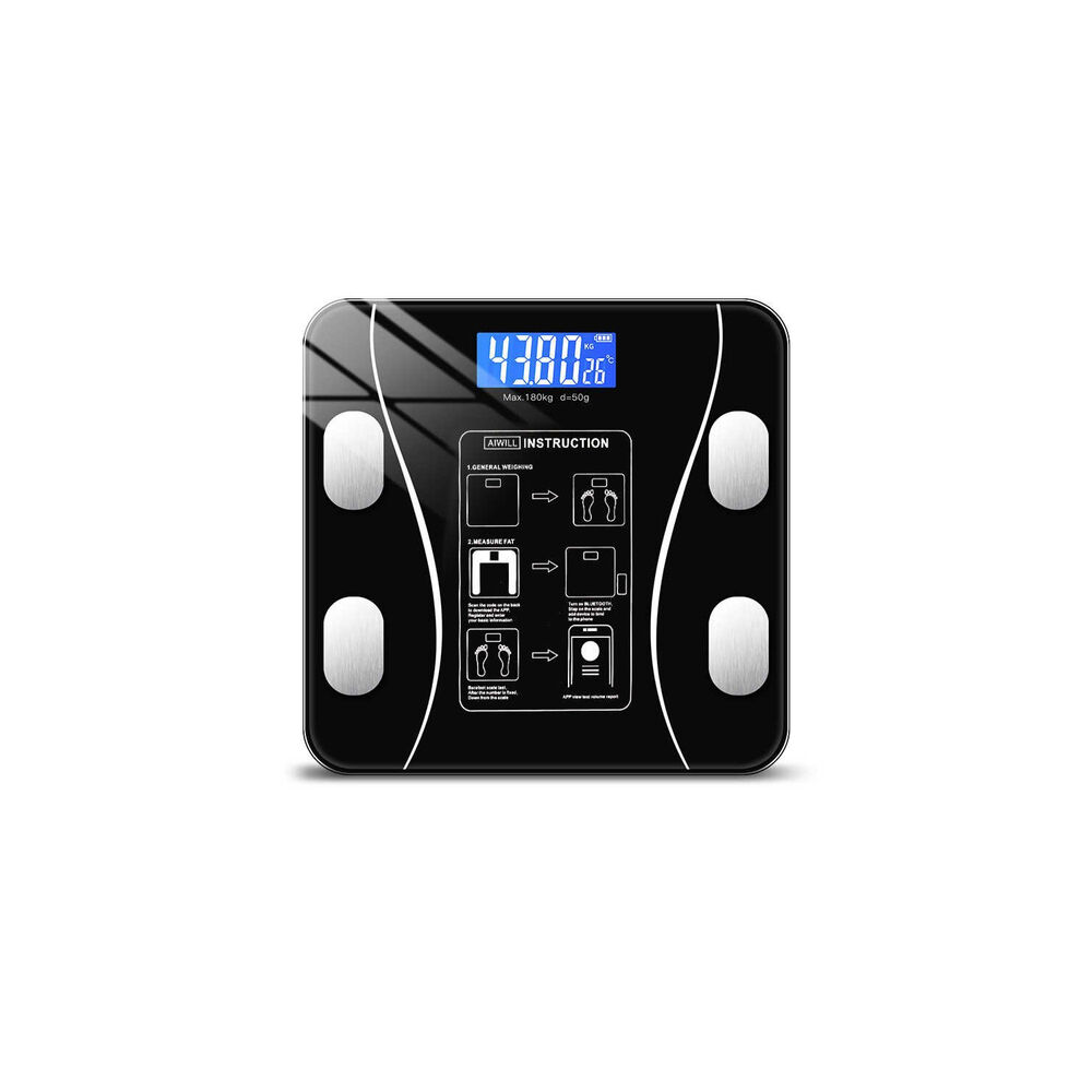 Pesa Digital Smart Con Bluetooth 180kg Con Medidor Imc - Ps image number 0.0