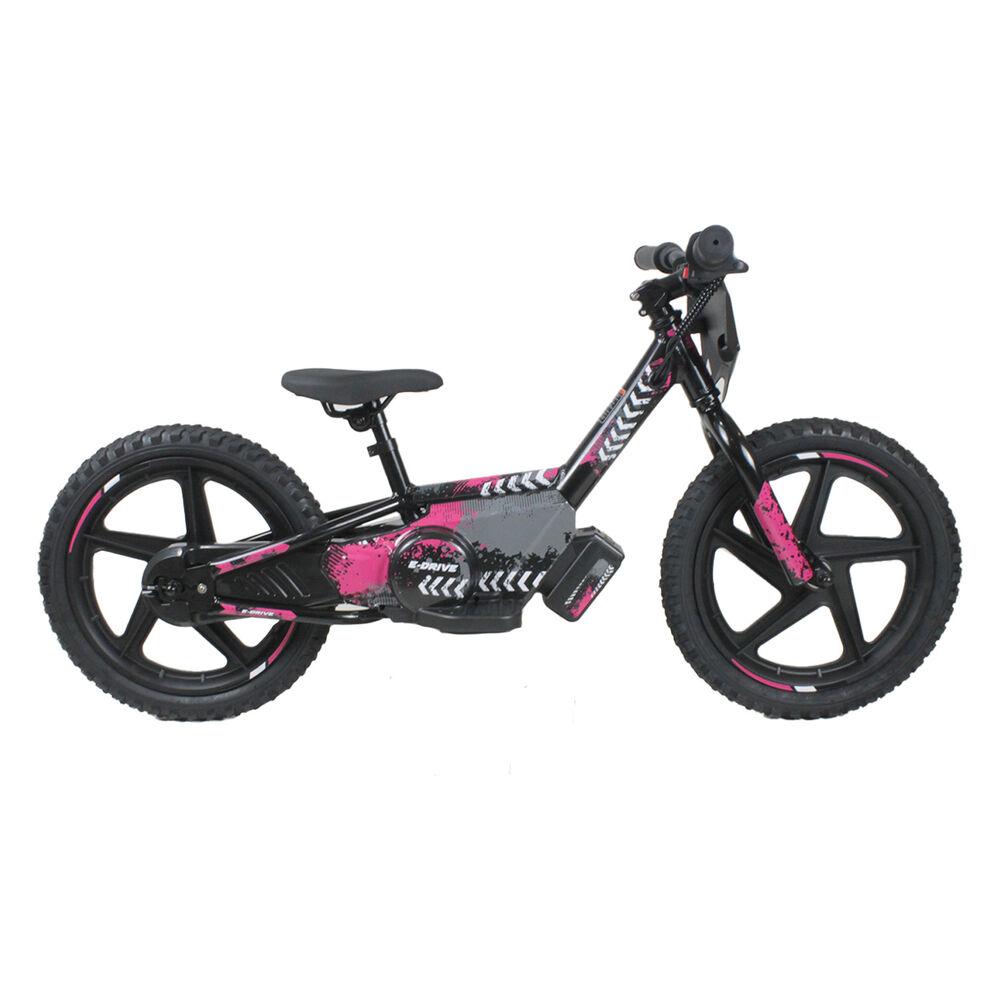Bicicleta Moto Eléctrica E-bike Beride Aro 16 Rosada image number 2.0