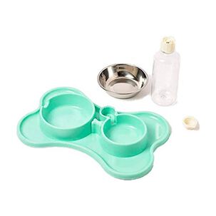 Comedero Y Bebedero 2 En 1 Para Macotas