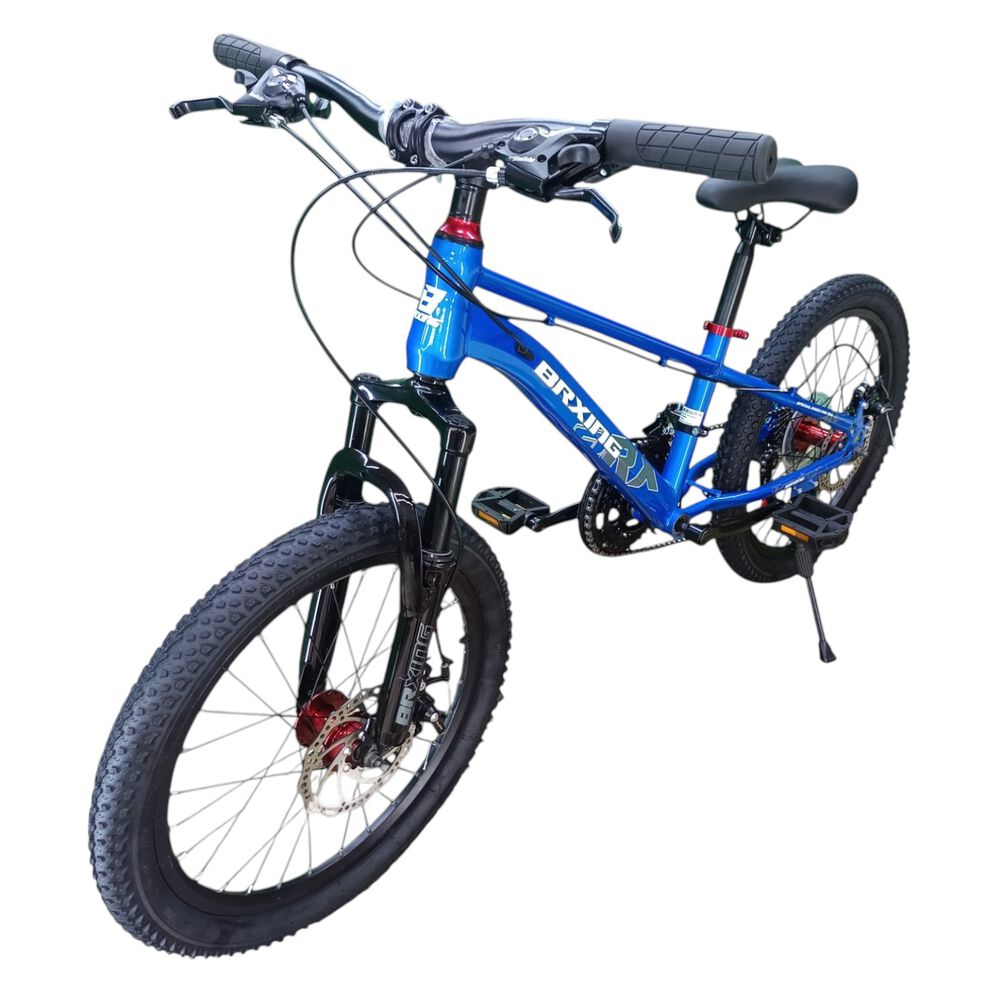 Bicicleta Aro 20 Brxing Sv7 Azul Con Freno Disco Y 21 Velocidades image number 2.0