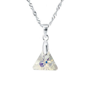 Collar Trinidad Cristales Genuinos Aurora Boreal