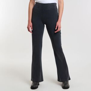 Pantalón De Buzo Tiro Medio Flare Mujer Rolly Go Pantalón De Buzo Tiro Medio Flare Mujer Rolly Go