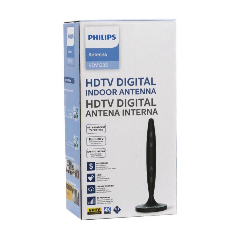 Antena Interna Tv Hdtv Digital Vhf Uhf Sdv1235/55 image number 2.0
