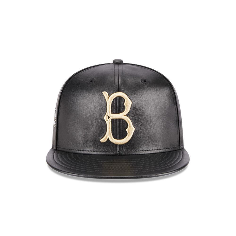 Jockey Brooklyn Dodgers Mlb 59fifty Black New Era image number 2.0