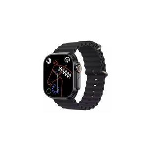 Smartwatch Reloj Inteligente X8 Ultra + Audifonos Y Power Band Naranja