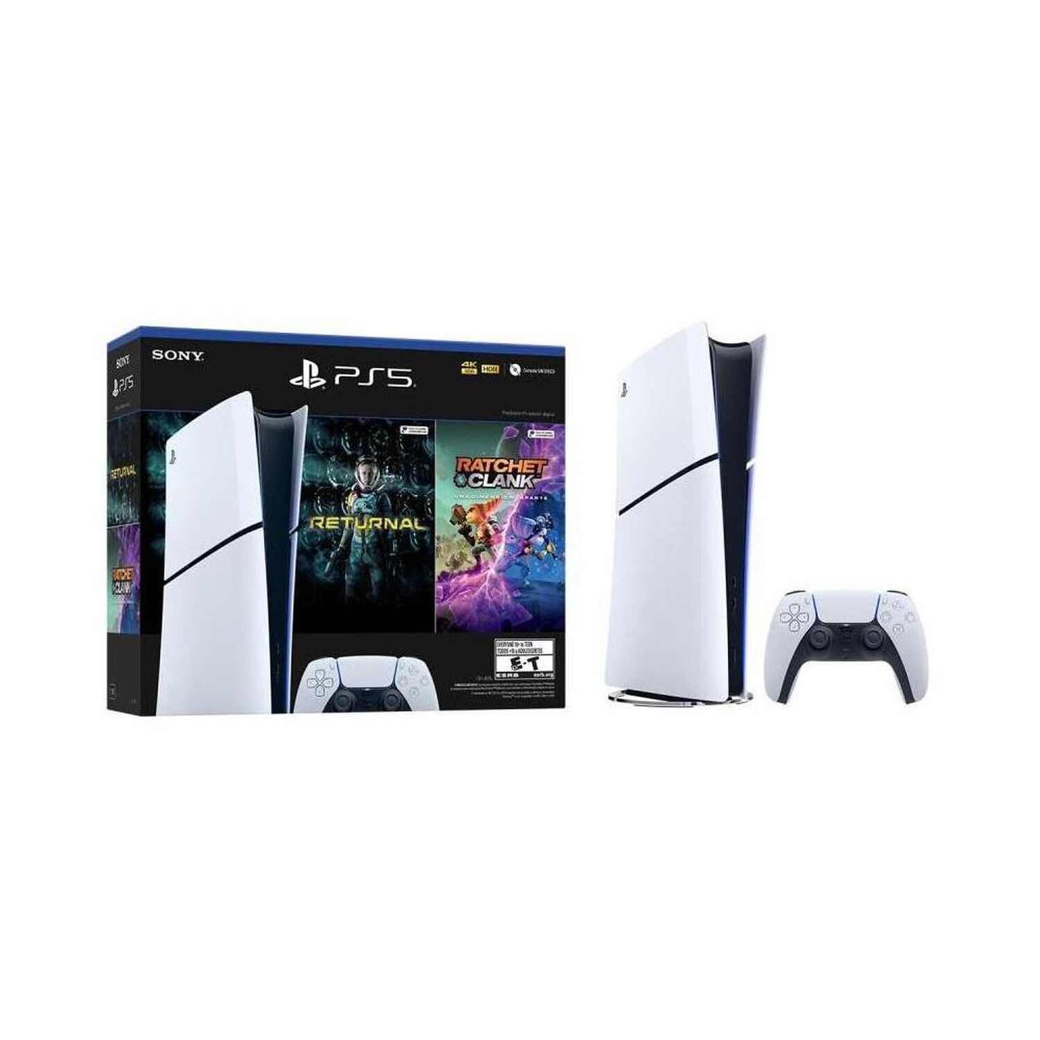 Consola PS5 Sony Slim Digital + Juego Returnal + Juego Ratchet & Clank image number 0.0