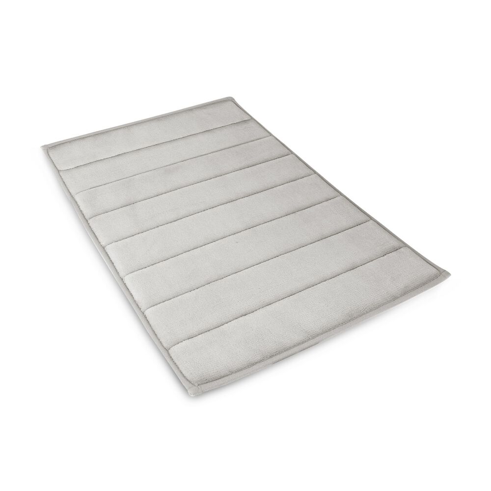 Pack 2 Alfombras De Ba&ntilde;o Ultra Suave Nautica 40x60cm + 50x80cm Gris image number 2.0